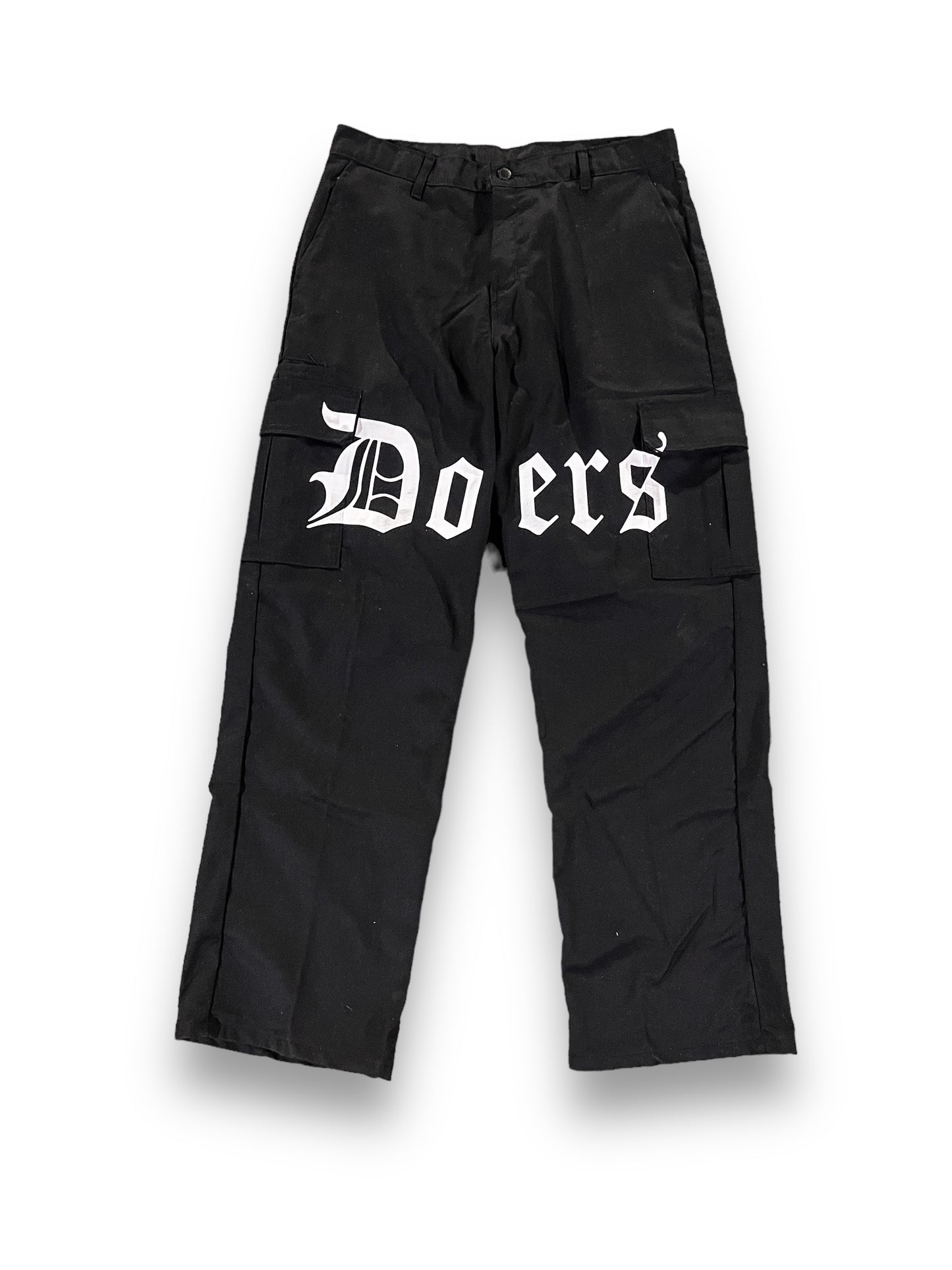 Black “Doers” Cargo Pants